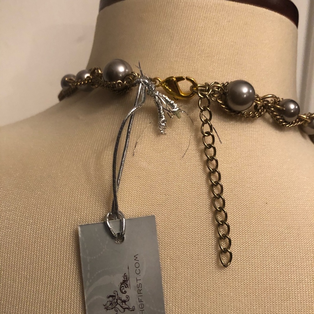Chain / Bead Necklace - Picture 3 of 3